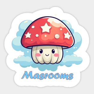 Porcini mushrooms Sticker